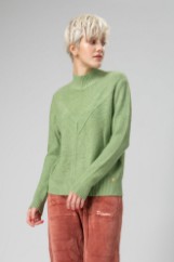 Picture of High neck knit sweater