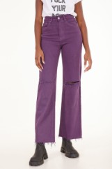 Picture of Wide leg jeans in colors