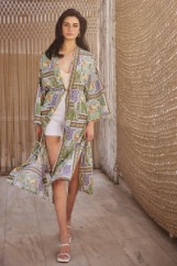 Picture of Printed long kimono