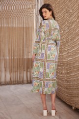 Picture of Printed long kimono