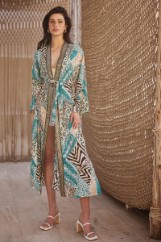 Picture of Animal print kimono