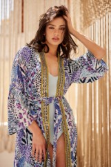 Picture of Animal print kimono