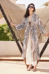 Picture of Animal print kimono