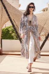 Picture of Animal print kimono