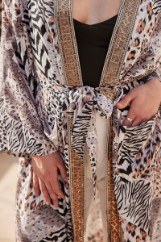 Picture of Animal print kimono