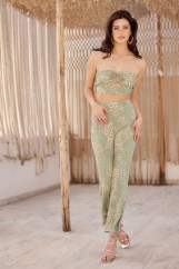 Picture of Printed wide leg pants