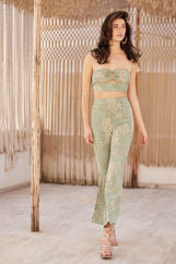 Picture of Printed wide leg pants