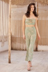 Picture of Printed wide leg pants