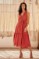 Picture of Airy dress with fringes