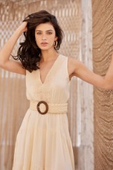 Picture of Airy dress with fringes