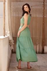 Picture of Maxi belted dress