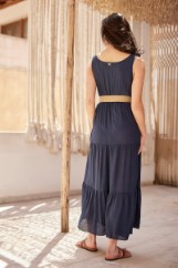Picture of Maxi belted dress