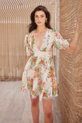 Picture of Chiffon floral dress