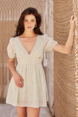 Picture of Broderie mini dress