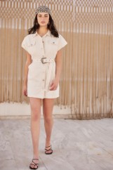 Picture of Belted safari dress