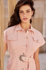 Picture of Belted safari dress