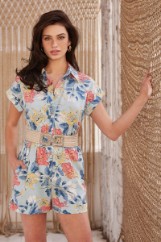 Εικόνα της Playsuit floral με λάστιχο