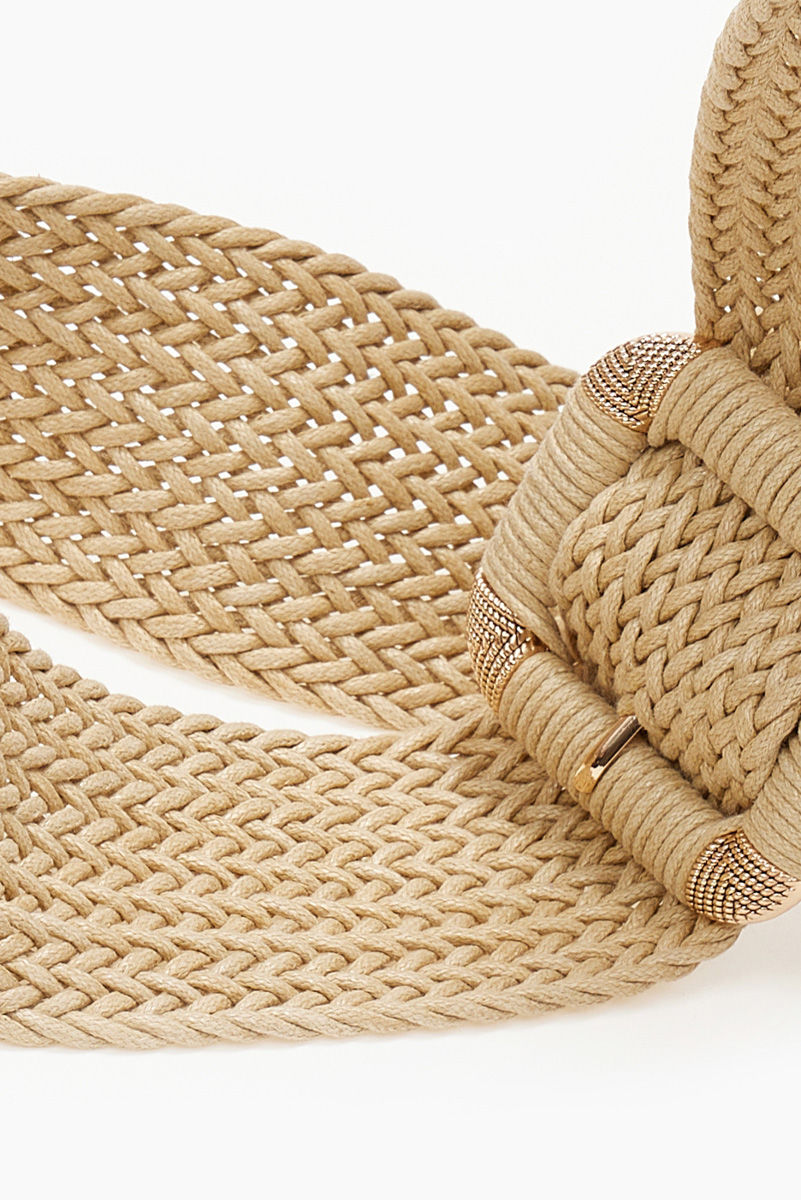 Picture of Knitted belt square buckle