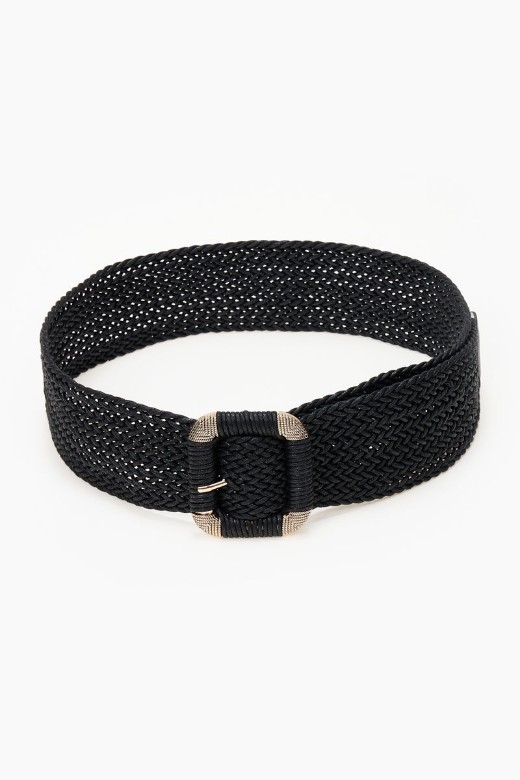 Picture of Knitted belt square buckle