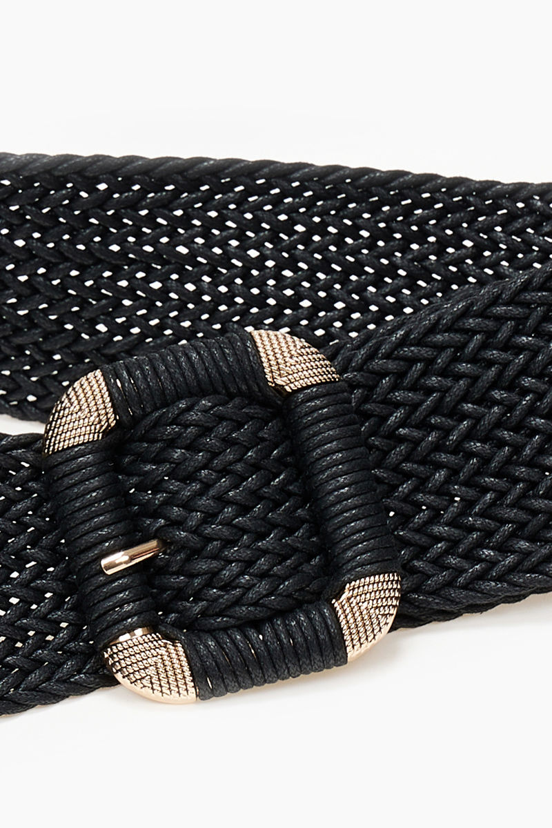Picture of Knitted belt square buckle