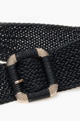 Picture of Knitted belt square buckle