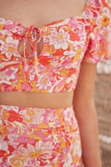 Picture of Floral crop top