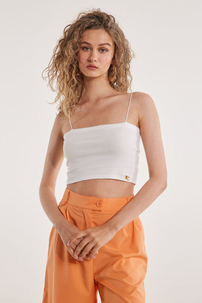 Picture of Ribbed crop top