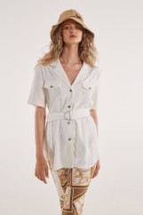 Εικόνα της Overshirt με βάτες