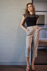 Εικόνα της Μπλούζα με μανίκια δαντέλας