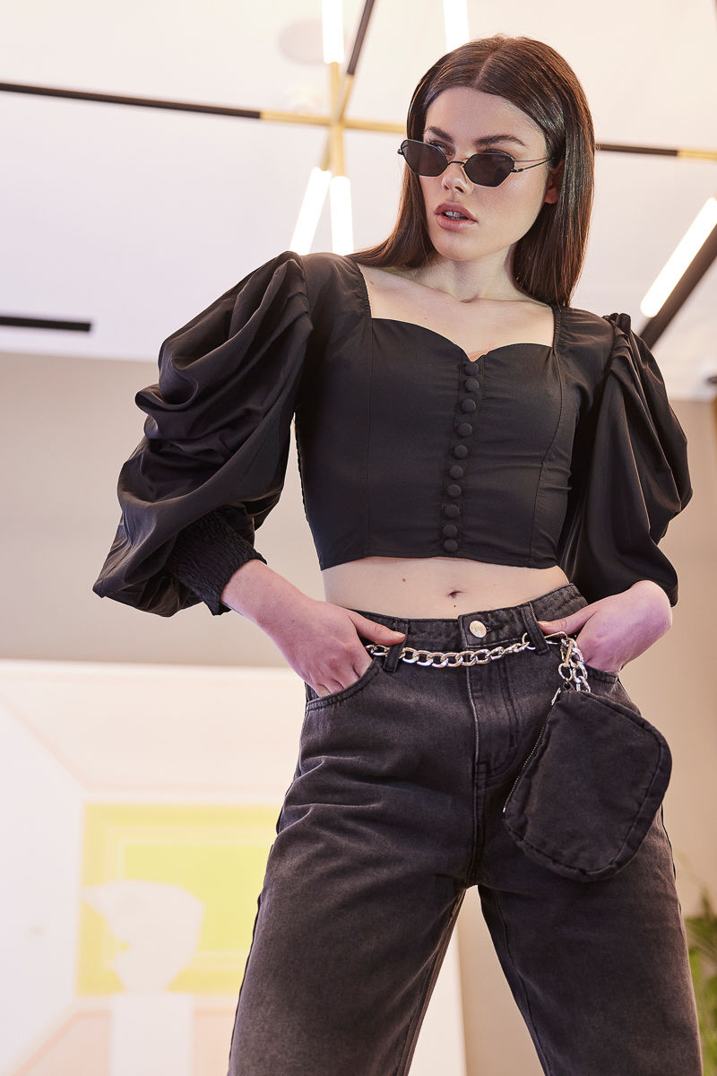 Picture of Balloon crop top