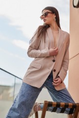 Εικόνα της Blazer oversized cotton