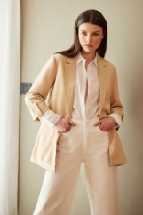 Picture of Straight 3/4 sleeve blazer