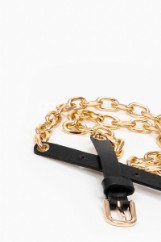 Picture of Slim half chain belt