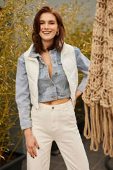 Picture of Puffer cropped gillet