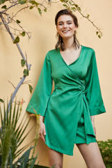 Picture of Mini wide sleeve dress