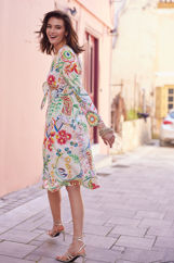 Picture of Midi cut out dress