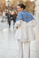 Picture of Denim oversized jacket