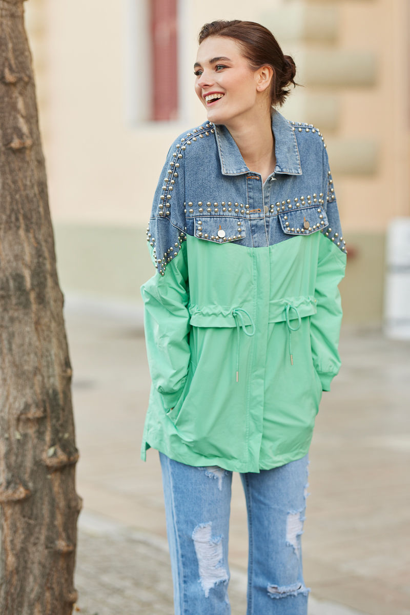 Picture of Denim oversized jacket