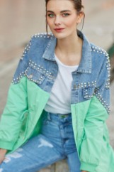 Picture of Denim oversized jacket