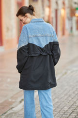Picture of Denim oversized jacket