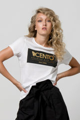 Εικόνα της T-shirt gold CENTO