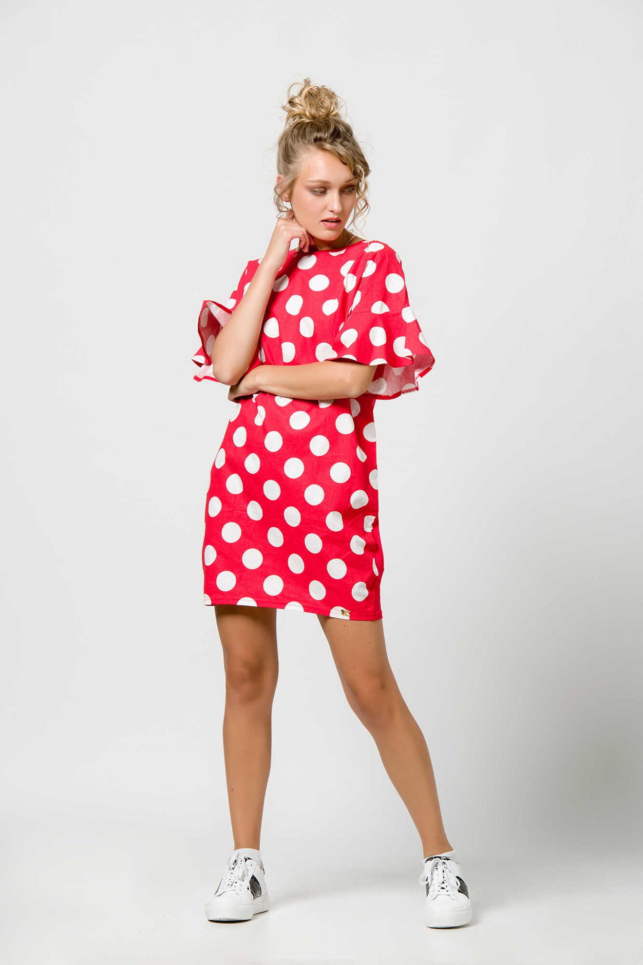 Εικόνα της Φόρεμα μίνι polka dots