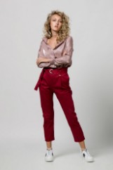 Picture of Satin glossy long sleeve shirt