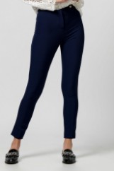 Picture of Highwaist stretch trousers cigarette line