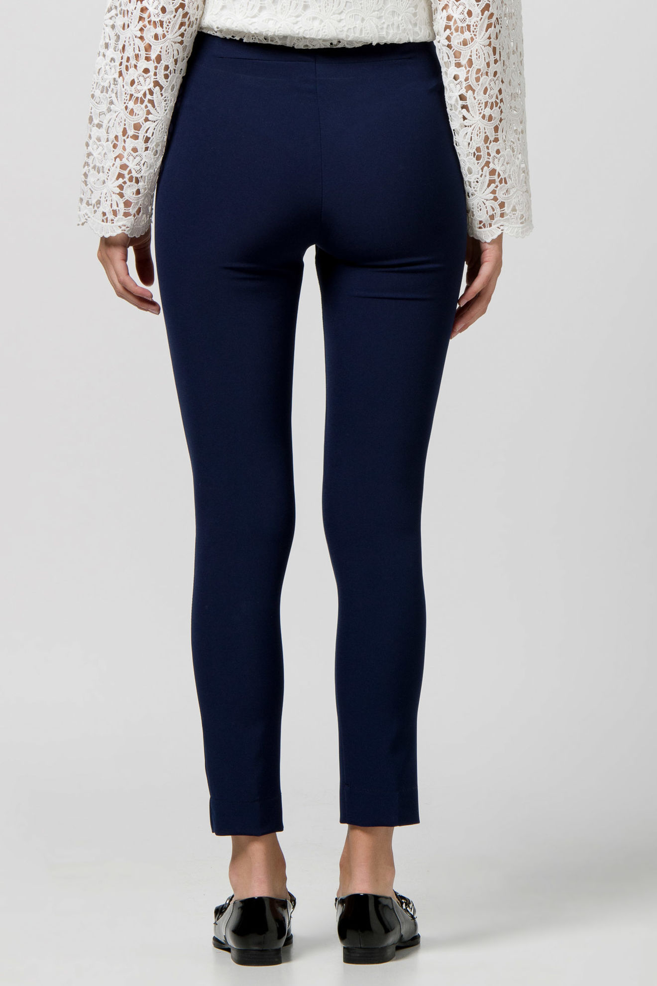 Picture of Highwaist stretch trousers cigarette line