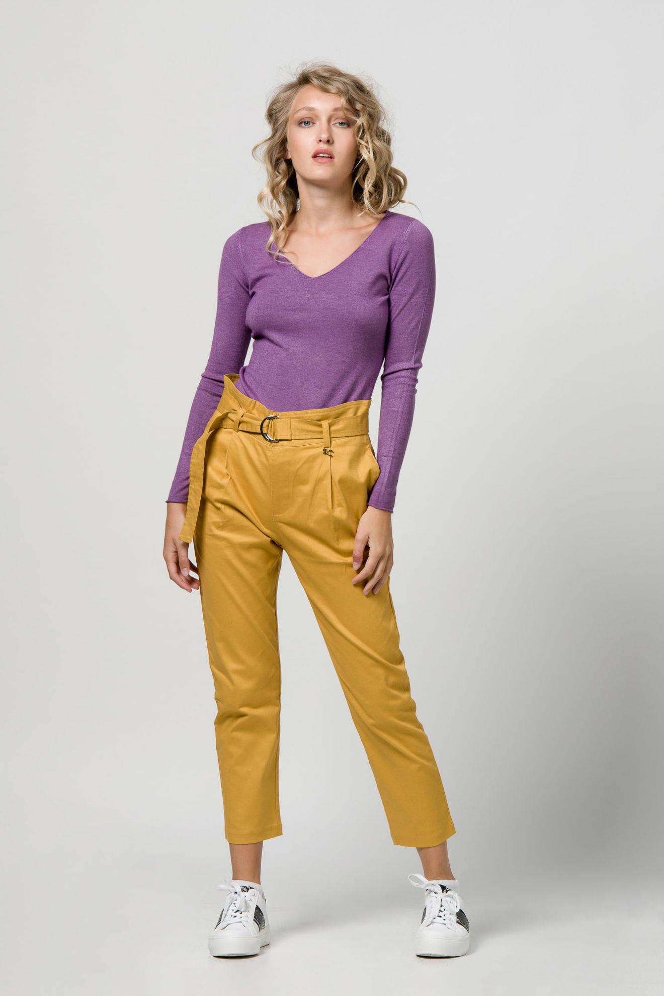 Picture of Paperbag slouchy pants