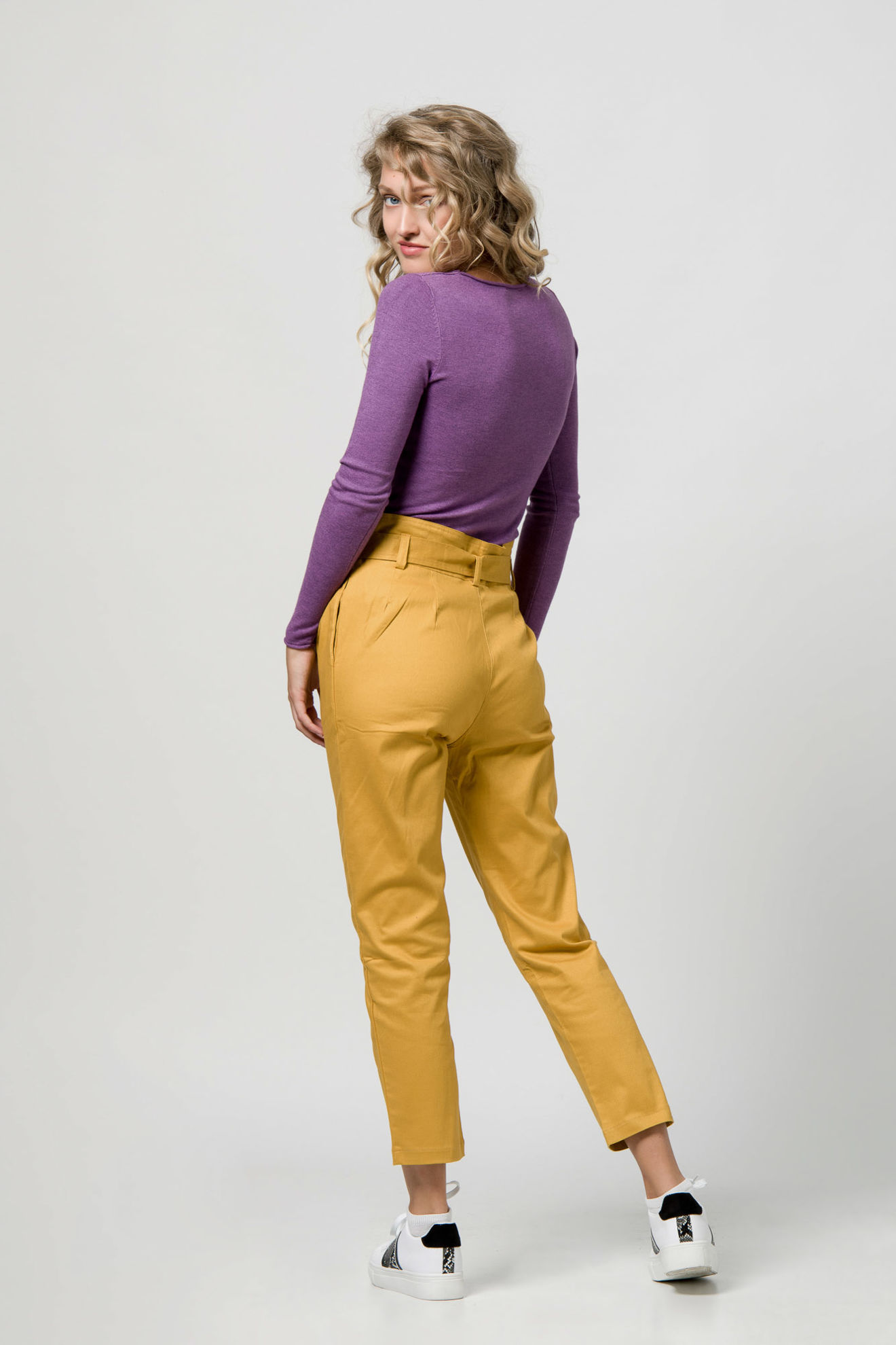 Picture of Paperbag slouchy pants