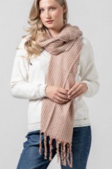 Picture of Printed textured scarf