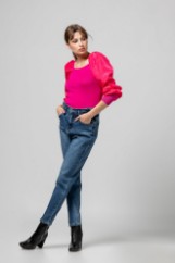 Picture of Highwaisted slouchy denim