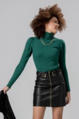 Picture of Leather look skirt